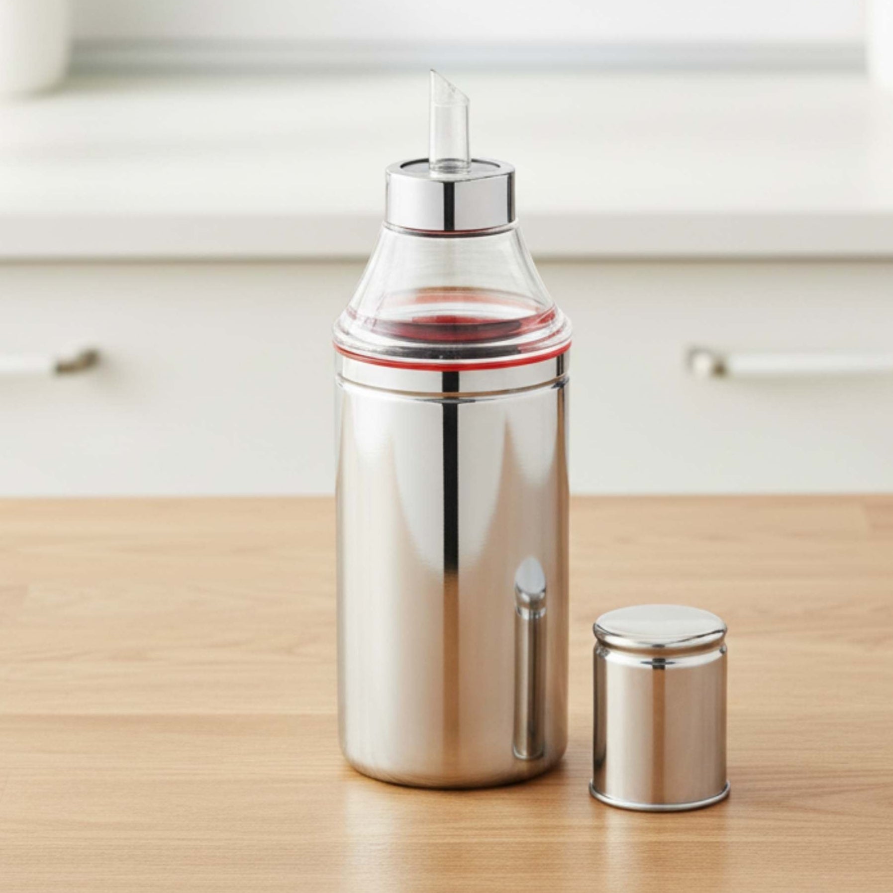 Stainless Steel Oil Dispenser Without Handle_350 ml_500 ml_750 ml_1000 ml