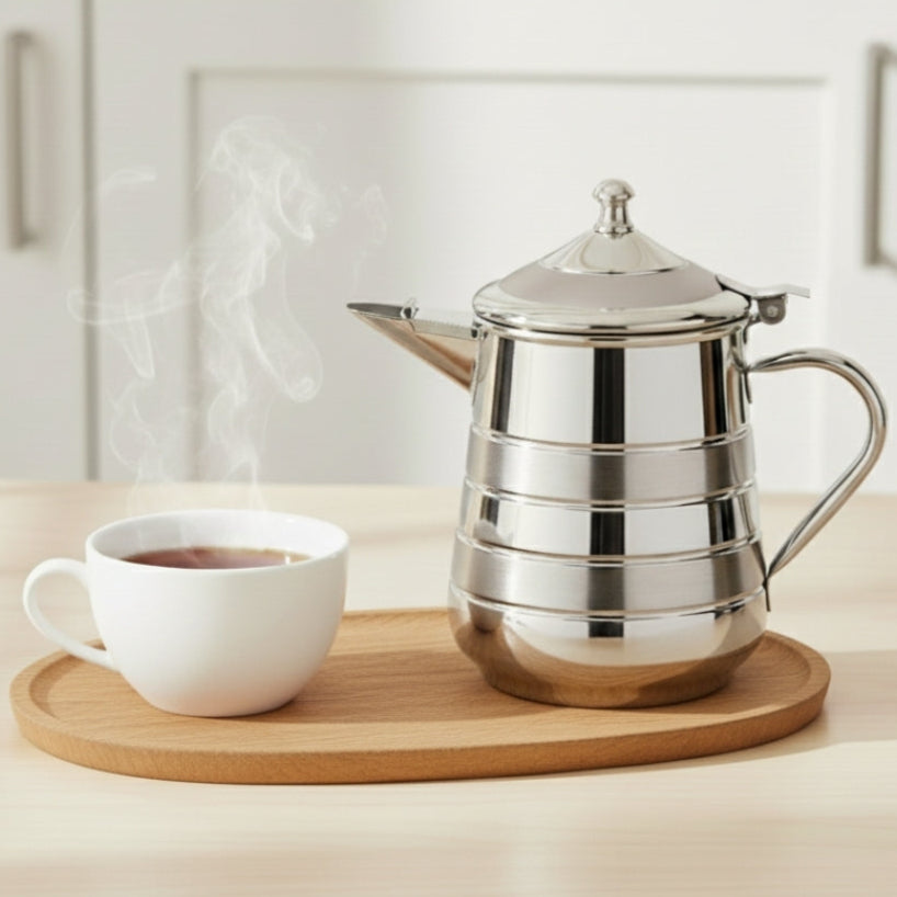 Stainless steel tea pot